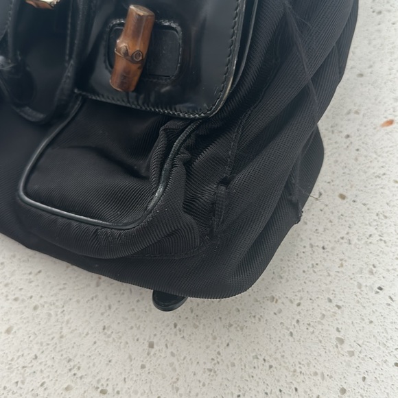 Vintage Gucci bamboo backpack - Picture 9 of 11